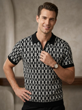 Black Knitted T-shirt
