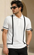 White Classic Polo T-shirt